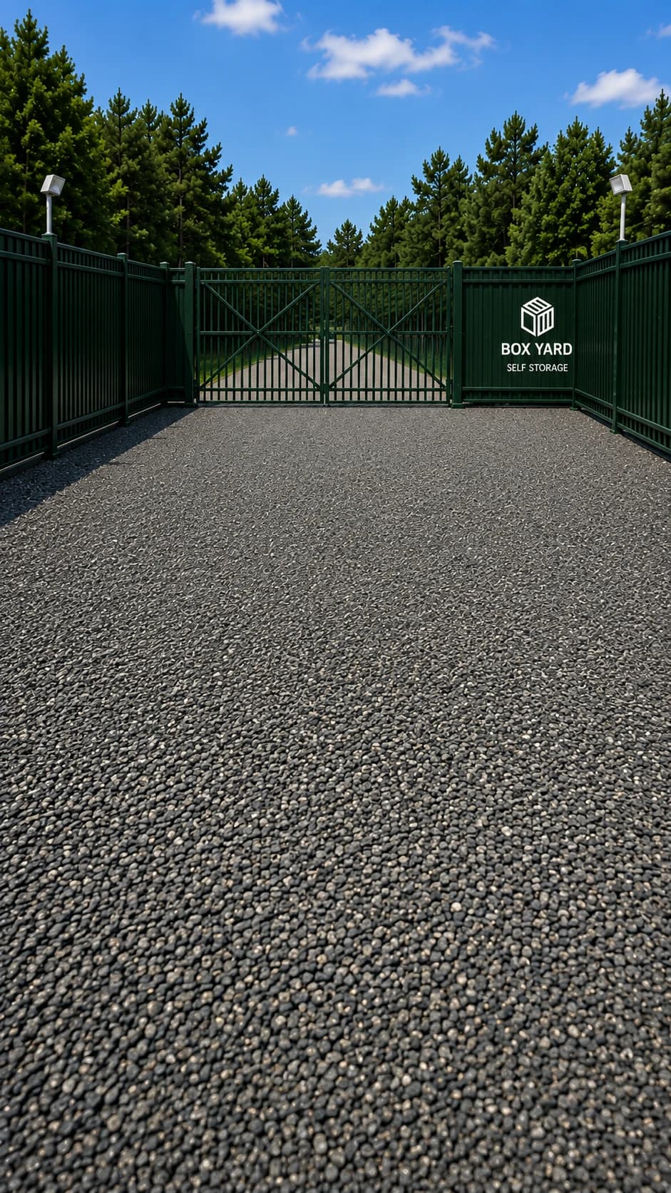 Open yard commercial storage in Mid Sussex