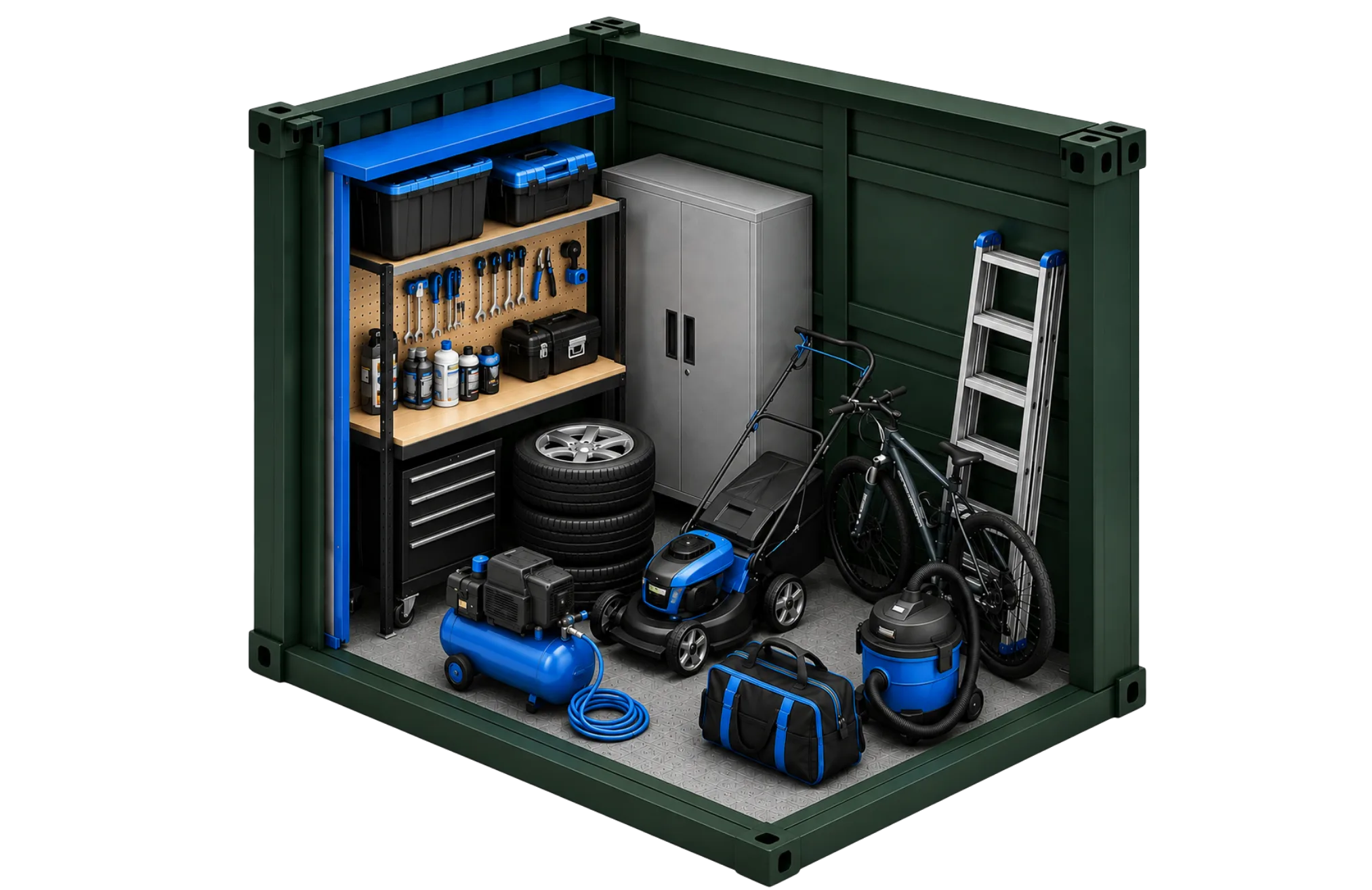 10 Ft Container (80 Sq Ft) at Box Yard Self Storage, Burgess Hill
